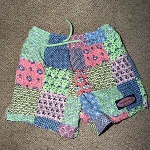 Vineyard Vines Multicolor Patchwork Swim Shorts